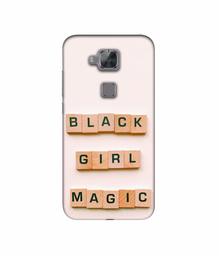 Amazon Brand - Solimo Designer Black Girl Magic 3D Printed Hard Back Case Mobile Cover for Huawei G8