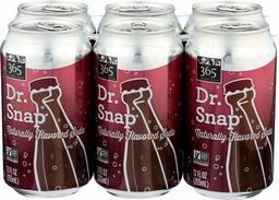 365 Everyday Value, Dr. Snap,12 Fl Oz, 6 Count