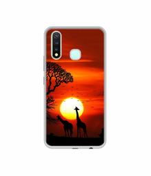 Amazon Brand - Solimo Designer Sunshade UV Printed Soft Back Case Mobile Cover for Vivo Y19