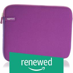 (Renewed) AmazonBasics 13.3-inch Laptop Sleeve (Purple)