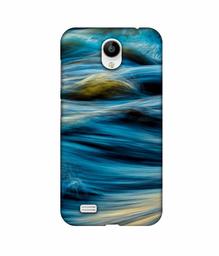 Amazon Brand - Solimo Designer Sea Wave 3D Printed Hard Back Case Mobile Cover for Vivo Y21L