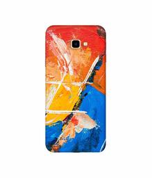 Amazon Brand - Solimo Designer Color Impression On Canvas 3D Printed Hard Back Case Mobile Cover for Samsung Galaxy J4 Plus