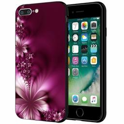 Amazon Brand - Solimo Designer Floral Printed Hard Back Case Mobile Cover for Apple iPhone 8 Plus / 7 Plus (D1159)