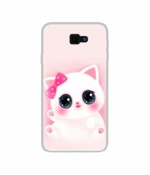 Amazon Brand - Solimo Designer Babby Kitty UV Printed Soft Back Case Mobile Cover for Samsung Galaxy J7 Prime