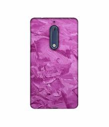 Amazon Brand - Solimo Designer Pink Paint 3D Printed Hard Back Case Mobile Cover for Nokia 5