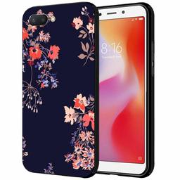 Amazon Brand - Solimo Designer Floral Printed Hard Back Case Mobile Cover for Xiaomi Redmi 6A (D1150)