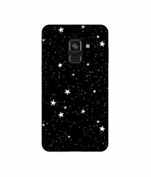 Amazon Brand - Solimo Designer Stars UV Printed Soft Back Case Mobile Cover for Samsung Galaxy A8 Plus