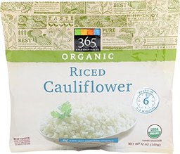 365 Everyday Value, Organic Riced Cauliflower, 12 oz (Frozen)