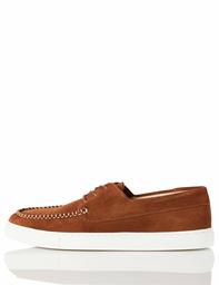 find. Men's Cupsole Boat Shoe, Brown Suede, womens 8