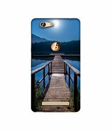 Amazon Brand - Solimo Designer Wooden Beach 3D Printed Hard Back Case Mobile Cover for Gionee F103 Pro