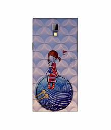 Amazon Brand - Solimo Designer Lady Vector Patternn 3D Printed Hard Back Case Mobile Cover for Micromax Canvas Xpress A99