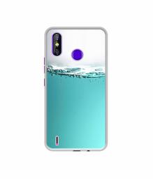 Amazon Brand - Solimo Designer Half Fill UV Printed Soft Back Case Mobile Cover for Tecno Spark 4 Air