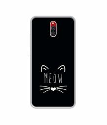 Amazon Brand - Solimo Designer Meow UV Printed Soft Back Case Mobile Cover for Xiaomi Redmi 8A Dual