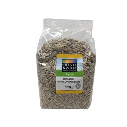 Fresh & Wild Organic Sunflower Seeds, 500 g