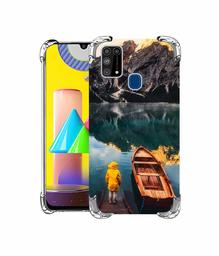 Amazon Brand - Solimo Designer Lake View UV Printed Soft Back Case Mobile Cover for Samsung Galaxy M31