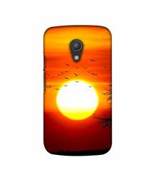 Amazon Brand - Solimo Designer Sunset View 3D Printed Hard Back Case Mobile Cover for Motorola Moto G 2nd Generation