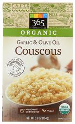 365 by Whole Foods Market, Organic Couscous Mix, Garlic & Olive Oil, 5.8 Ounce