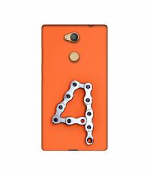 Amazon Brand - Solimo Designer Number Four 3D Printed Hard Back Case Mobile Cover for Sony Xperia L2