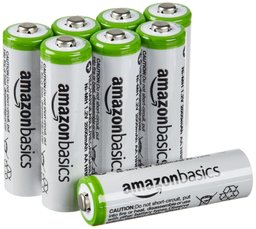 AmazonBasics AA NiMH Pre-Charged Rechargeable Batteries