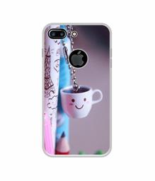 Amazon Brand - Solimo Designer Photography UV Printed Soft Back Case Mobile Cover for Apple iPhone 7 Plus (Logo Cut)