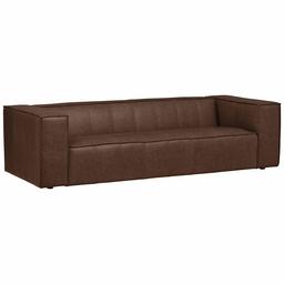 Amazon Brand – Rivet Thomas Modern Leather Sofa Couch, 101.2