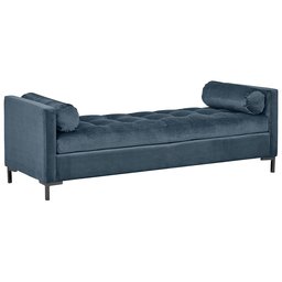 Amazon Brand – Rivet Uptown Mid-Century Velvet Tufted Customizable Daybed Sofa, 78