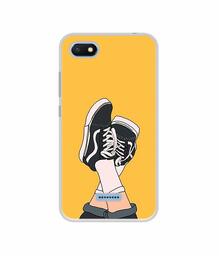 Amazon Brand - Solimo Designer Boy Shoes Pattern UV Printed Soft Back Case Mobile Cover for Mi Redmi 6A