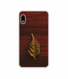 Amazon Brand - Solimo Designer Leaf on Wood UV Printed Soft Back Case Mobile Cover for Coolpad Note 6