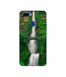 Amazon Brand - Solimo Designer Waterfall 3D Printed Hard Back Case Mobile Cover for Oppo A5