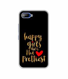 Amazon Brand - Solimo Designer Happy Girls are The Prettiest UV Printed Soft Back Case Mobile Cover for Itel A25