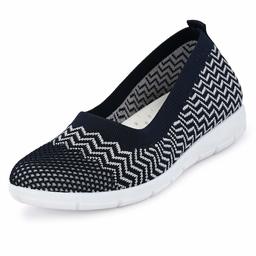 Flavia Women's Navy Running Shoes-5 UK (37 EU) (6 US) (FKT/FB-03/NVY)