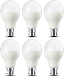 AmazonBasics LED B22 Bayonet Cap Bulb, 14W (Equivalent to 100W), Warm White, Dimmable- Pack of 6