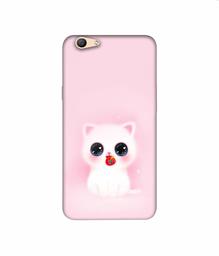 Amazon Brand - Solimo Designer Kitty 3D Printed Hard Back Case Mobile Cover for Oppo F1s