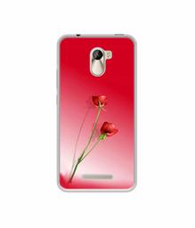 Amazon Brand - Solimo Designer Red Roses UV Printed Soft Back Case Mobile Cover for Karbonn Aura Power 4G Plus