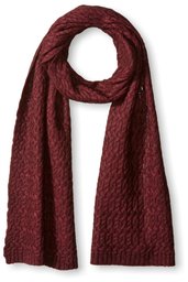 Thirty Five Kent Men's Cashmere Chain Cable Scarf, Iris