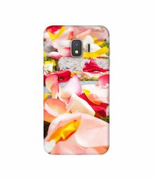 Amazon Brand - Solimo Designer Rose Petals 3D Printed Hard Back Case Mobile Cover for Samsung Galaxy J2 Core