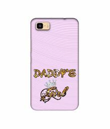 Amazon Brand - Solimo Designer Daddy's Girl in Glitter Pattern 3D Printed Hard Back Case Mobile Cover for Asus Zenfone 3S Max