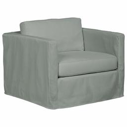 Amazon Brand – Stone & Beam Andover Slipcover Chair, 38