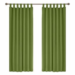 UMI. Essentials 2 x eyelet curtains, 175x140