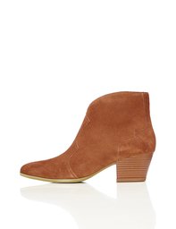 find. Botines de Ante Estilo 'Western' para Mujer, Beige (Tan), 36 EU