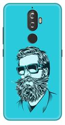 Amazon Brand - Solimo Designer Beard Man 3D Printed Hard Back Case Mobile Cover for Lenovo K8 Plus