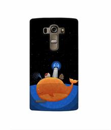 Amazon Brand - Solimo Designer Whale 3D Printed Hard Back Case Mobile Cover for LG G4 Stylus