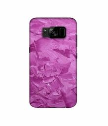 Amazon Brand - Solimo Designer Pink Paint 3D Printed Hard Back Case Mobile Cover for Samsung Galaxy S8 Plus