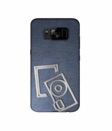 Amazon Brand - Solimo Designer Camera Embroidery 3D Printed Hard Back Case Mobile Cover for Samsung Galaxy S8 Plus