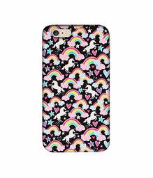 Amazon Brand - Solimo Designer Unicorn Texture 3D Printed Hard Back Case Mobile Cover for Apple iPhone 6 Plus / 6S Plus