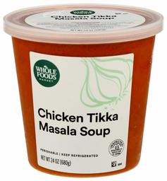 WHOLE FOODS MARKET Chicken Tikka Masala Soup, 24 OZ