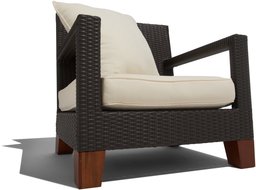 Strathwood Camano All-Weather Wicker Arm Chair