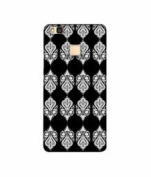 Amazon Brand - Solimo Designer S Shape Pattern 3D Printed Hard Back Case Mobile Cover for Huawei P9 lite