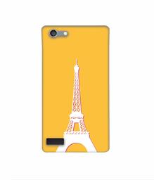 Amazon Brand - Solimo Designer Eiffel Tower 3D Printed Hard Back Case Mobile Cover for Oppo Neo 7