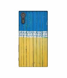 Amazon Brand - Solimo Designer Wooden Pattern 3D Printed Hard Back Case Mobile Cover for Sony Xperia XZ Dual